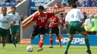 Bhaichung Bhutia (in East Bengal jersey)